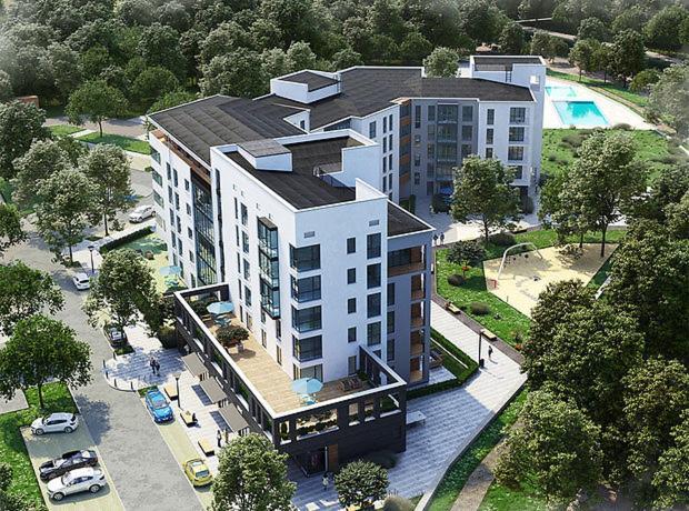 Жк «Сонячний Квартал» Apartment โซโลไชน์ ภายนอก รูปภาพ